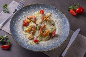 Цезар з креветками